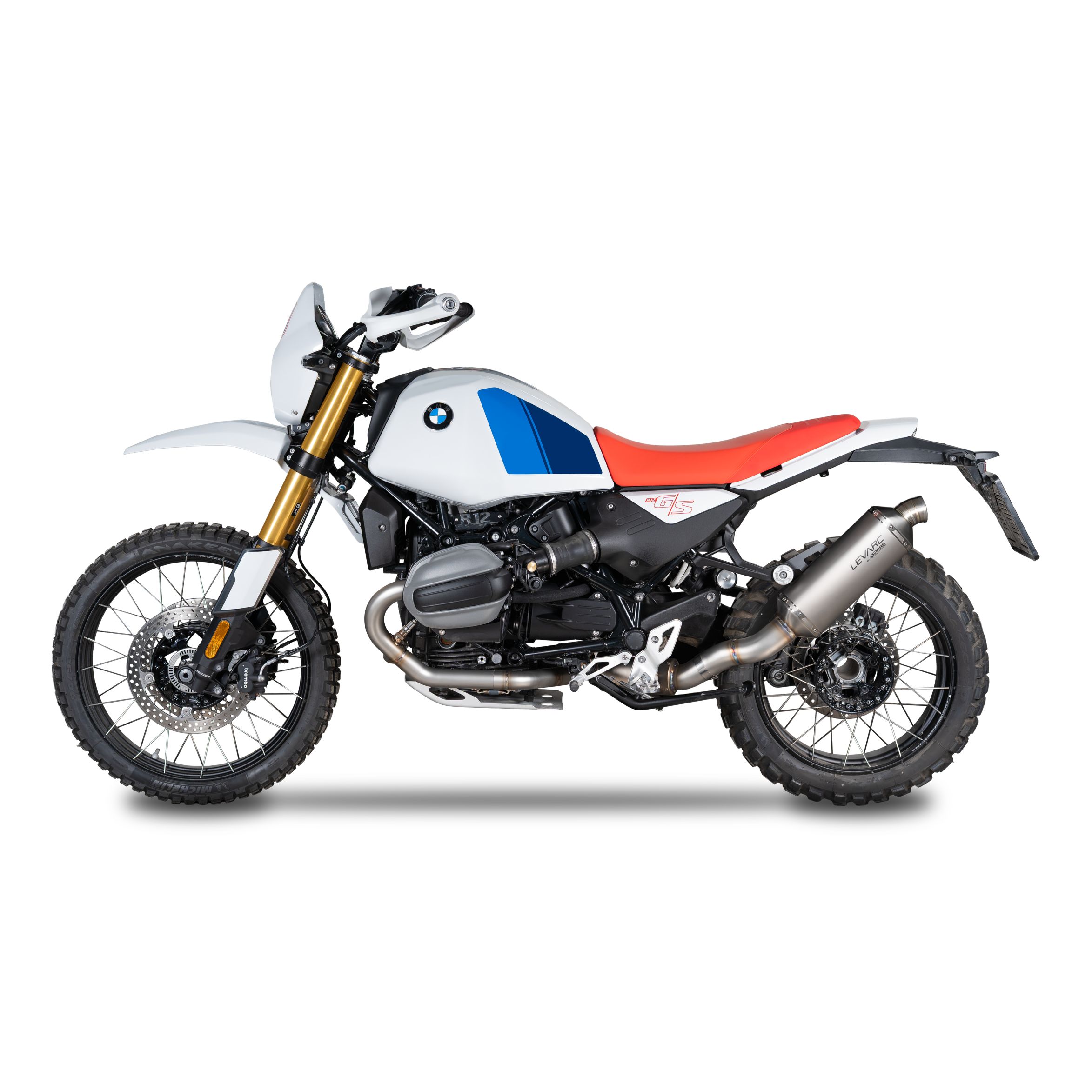 Titan-Endschalldämpfer für BMW R12 G/S